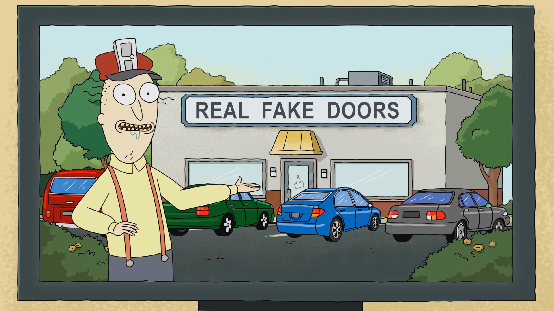 Scene from Rick and Morty